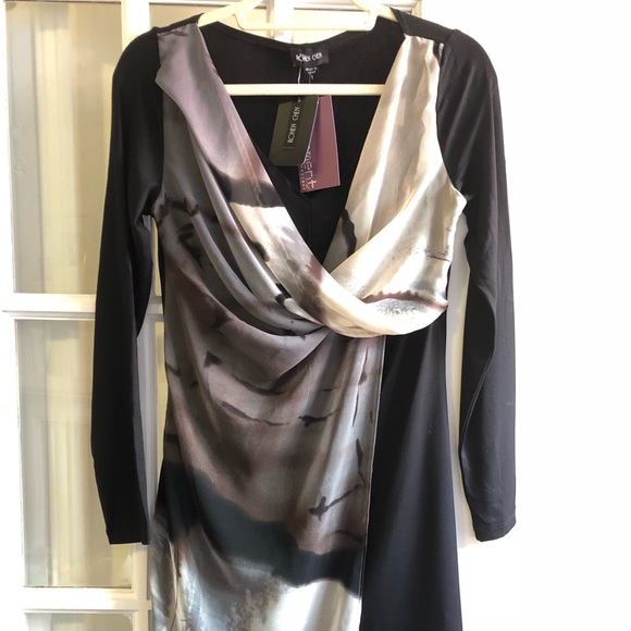 NWT Ronen Chen long sleeve dress - Size 1 (Small) - Picture 7 of 10